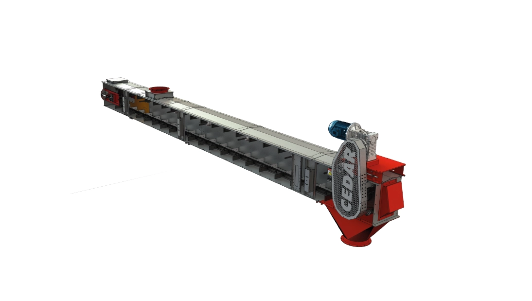 Transporte a cadena Redler